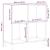 Dulap pentru discuri de vinil Stejar negru 84.5 x 38 x 89 cm GartenMobel Dekor