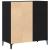 Dulap pentru discuri de vinil Stejar negru 84.5 x 38 x 89 cm GartenMobel Dekor