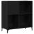 Dulap pentru discuri de vinil Stejar negru 84.5 x 38 x 89 cm GartenMobel Dekor