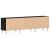 Cabinet TV Stejar negru 150 x 30 x 44.5 cm Lemn compozit GartenMobel Dekor