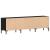 Cabinet TV Stejar negru 150 x 30 x 44.5 cm Lemn compozit GartenMobel Dekor