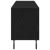 Cabinet TV Stejar negru 150 x 30 x 44.5 cm Lemn compozit GartenMobel Dekor