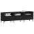 Cabinet TV Stejar negru 150 x 30 x 44.5 cm Lemn compozit GartenMobel Dekor