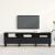 Cabinet TV Stejar negru 150 x 30 x 44.5 cm Lemn compozit GartenMobel Dekor