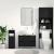 Cabinet pentru chiuvetă cu sertar Stejar Negru 80 x 33 x 60 cm GartenMobel Dekor