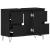 Cabinet pentru chiuvetă cu sertar Stejar Negru 80 x 33 x 60 cm GartenMobel Dekor