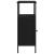 Dulap de noapte 2 pcs Stejar negru 41 x 31 x 80 cm GartenMobel Dekor