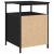 Cabinet de noptieră 2 pcs Stejar negru 44 x 45 x 60 cm GartenMobel Dekor