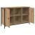 Cabinet TV stejar artizanal 101 x 35 x 65 cm Lemn compozit GartenMobel Dekor