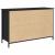 Cabinet TV Stejar negru 101 x 35 x 65 cm Lemn compozit GartenMobel Dekor