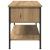 Cabinet TV stejar artizanal 100 x 35 x 45 cm Lemn compozit GartenMobel Dekor