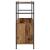 Raft pentru cărți Stejar afumat 80 x 30 x 78.5 cm Lemn compozit GartenMobel Dekor