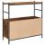Raft pentru cărți Stejar afumat 80 x 30 x 78.5 cm Lemn compozit GartenMobel Dekor