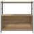 Raft pentru cărți stejar artizanal 80 x 30 x 78.5 cm GartenMobel Dekor