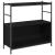 Raft pentru cărți Stejar negru 80 x 30 x 78.5 cm Lemn compozit GartenMobel Dekor