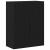 Cabinet suspendat Stejar negru 69.5 x 34 x 90 cm Lemn compozit GartenMobel Dekor