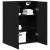 Cabinet suspendat Stejar negru 69.5 x 34 x 90 cm Lemn compozit GartenMobel Dekor