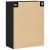 Cabinet suspendat Stejar negru 69.5 x 34 x 90 cm Lemn compozit GartenMobel Dekor