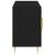 Bufet cu sertar Stejar negru 100 x 36 x 60 cm Lemn compozit GartenMobel Dekor