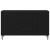 Bufet cu sertar Stejar negru 100 x 36 x 60 cm Lemn compozit GartenMobel Dekor