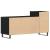 Cabinet TV Stejar negru 100 x 35 x 55 cm Lemn compozit GartenMobel Dekor