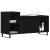 Cabinet TV Stejar negru 100 x 35 x 55 cm Lemn compozit GartenMobel Dekor