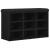 Bancă pentru pantofi Negru 80 x 30 x 48 cm Lemn compozit GartenMobel Dekor