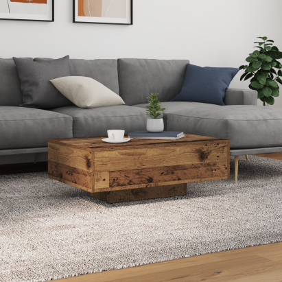 Masă de Cafea Lemn vechi 85 x 55 x 31 cm Lemn compozit GartenMobel Dekor