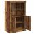 Dulap lateral Lemn vechi 60.5 x 37 x 100 cm Lemn compozit GartenMobel Dekor
