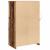 Dulap lateral Lemn vechi 60.5 x 37 x 100 cm Lemn compozit GartenMobel Dekor