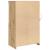 Dulap lateral stejar artizanal 60.5 x 37 x 100 cm Lemn compozit GartenMobel Dekor