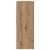 Dulap lateral stejar artizanal 60.5 x 37 x 100 cm Lemn compozit GartenMobel Dekor