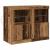 Dulap lateral 2 pcs Lemn vechi 41 x 37 x 67 cm Lemn compozit GartenMobel Dekor