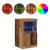Dulap lateral 2 pcs Lemn vechi 41 x 37 x 67 cm Lemn compozit GartenMobel Dekor