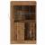 Dulap lateral 2 pcs Lemn vechi 41 x 37 x 67 cm Lemn compozit GartenMobel Dekor