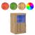 Dulap lateral 2 pcs stejar artizanal 41 x 37 x 67 cm GartenMobel Dekor