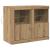 Dulap lateral 2 pcs stejar artizanal 41 x 37 x 67 cm GartenMobel Dekor