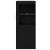Bufet Negru 41 x 37 x 100 cm Lemn compozit GartenMobel Dekor