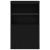 Bufet Negru 60 x 37 x 100 cm Lemn compozit GartenMobel Dekor
