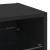 Cabinet TV Negru 30 x 28.5 x 30 cm Lemn compozit GartenMobel Dekor
