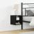Cabinet TV Negru 30 x 28.5 x 30 cm Lemn compozit GartenMobel Dekor