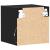 Cabinet TV Negru 30 x 28.5 x 30 cm Lemn compozit GartenMobel Dekor
