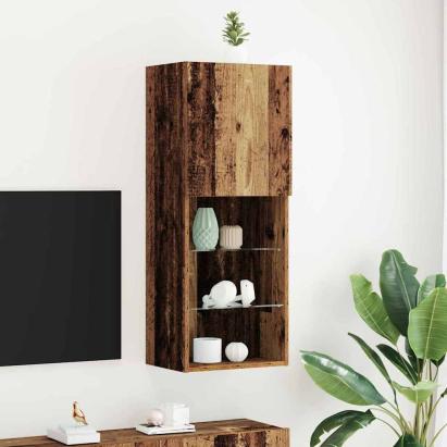 Cabinet TV Lemn Vechi 40.5 x 30 x 102 cm Lemn compozit GartenMobel Dekor