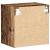 Raft suspendat cu raft Maro 40 x 28.5 x 40 cm Lemn compozit GartenMobel Dekor