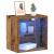 Raft suspendat cu raft Maro 40 x 28.5 x 40 cm Lemn compozit GartenMobel Dekor