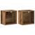 Raft suspendat 2 pcs Maro 40 x 28.5 x 40 cm Lemn compozit GartenMobel Dekor