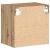 Raft suspendat cu raft Maro 40 x 28.5 x 40 cm Lemn compozit GartenMobel Dekor