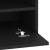 Cabinet TV Negru 40 x 30 x 60.5 cm Lemn compozit GartenMobel Dekor