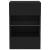 Cabinet TV 2 pcs Negru 40 x 30 x 60.5 cm Lemn compozit GartenMobel Dekor