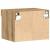 Cabinet TV Stejar Artizanal 40 x 30 x 30 cm Lemn compozit GartenMobel Dekor